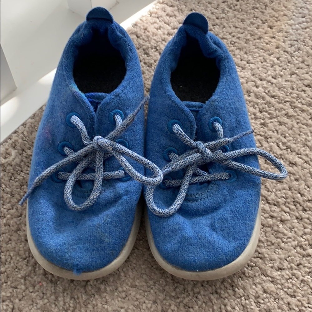 Smallbjrd wool runners (Allbird) unisex blue